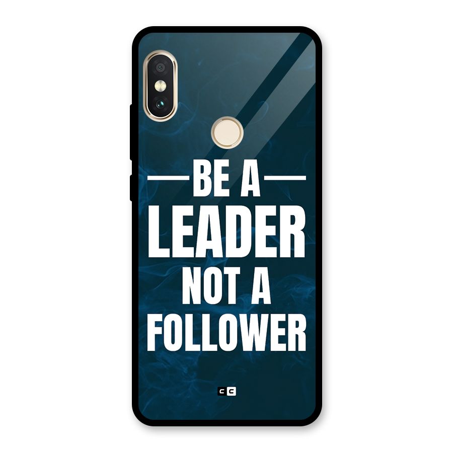 Be A Leader Glass Back Case for Redmi Note 5 Pro