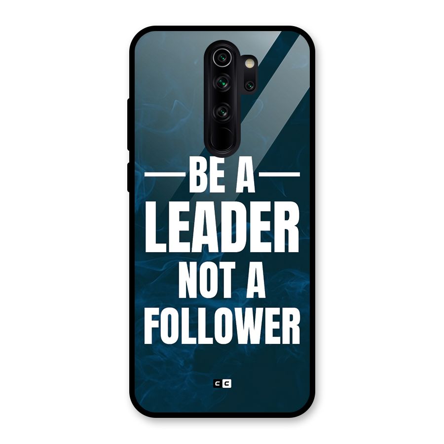 Be A Leader Glass Back Case for Redmi Note 8 Pro