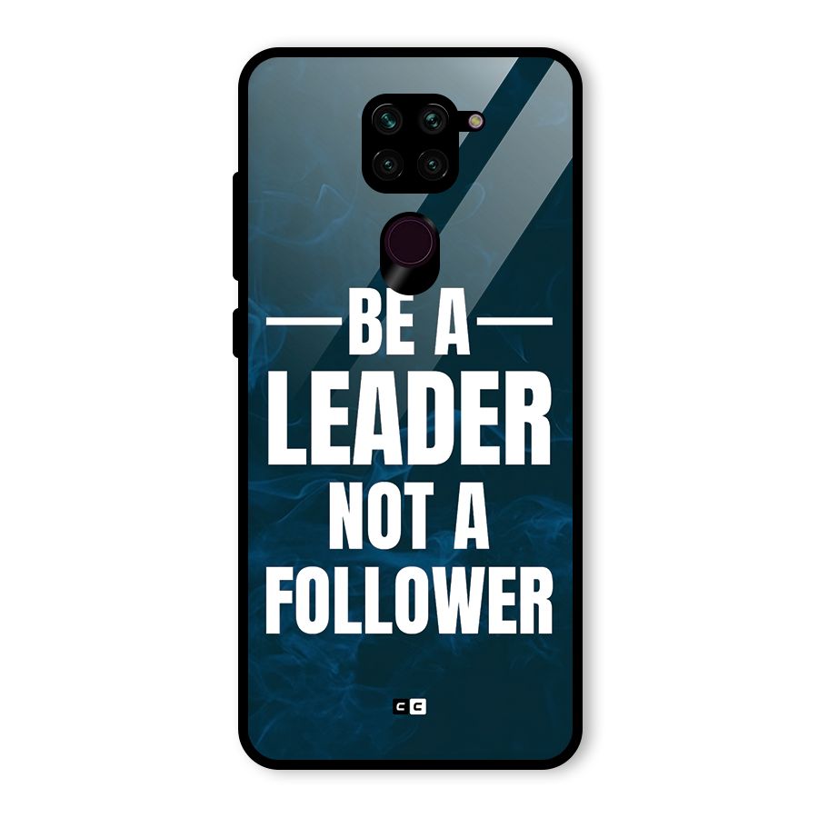 Be A Leader Glass Back Case for Redmi Note 9