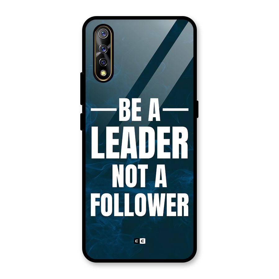 Be A Leader Glass Back Case for Vivo S1