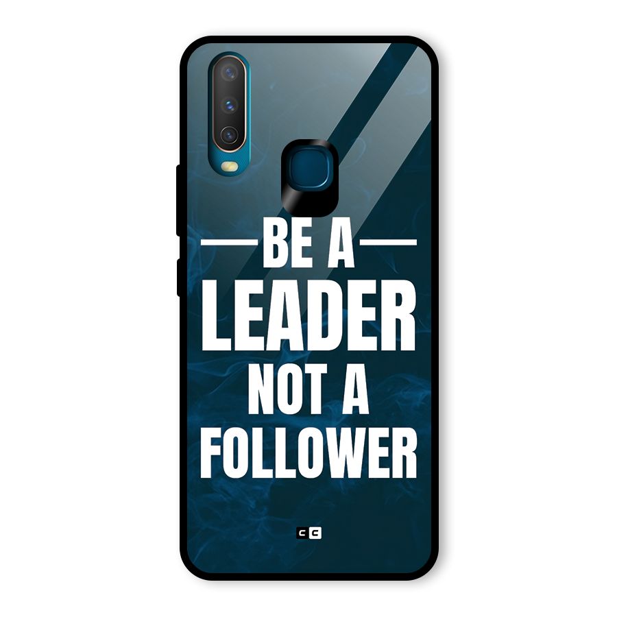 Be A Leader Glass Back Case for Vivo U10