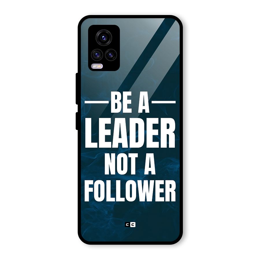Be A Leader Glass Back Case for Vivo V20