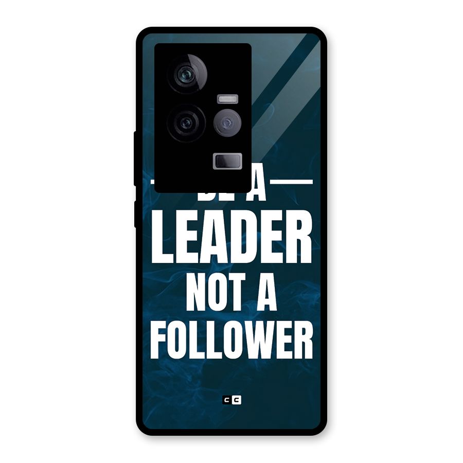 Be A Leader Glass Back Case for Vivo iQOO 11 5G