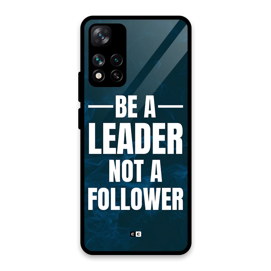 Be A Leader Glass Back Case for Xiaomi 11i HyperCharge 5G