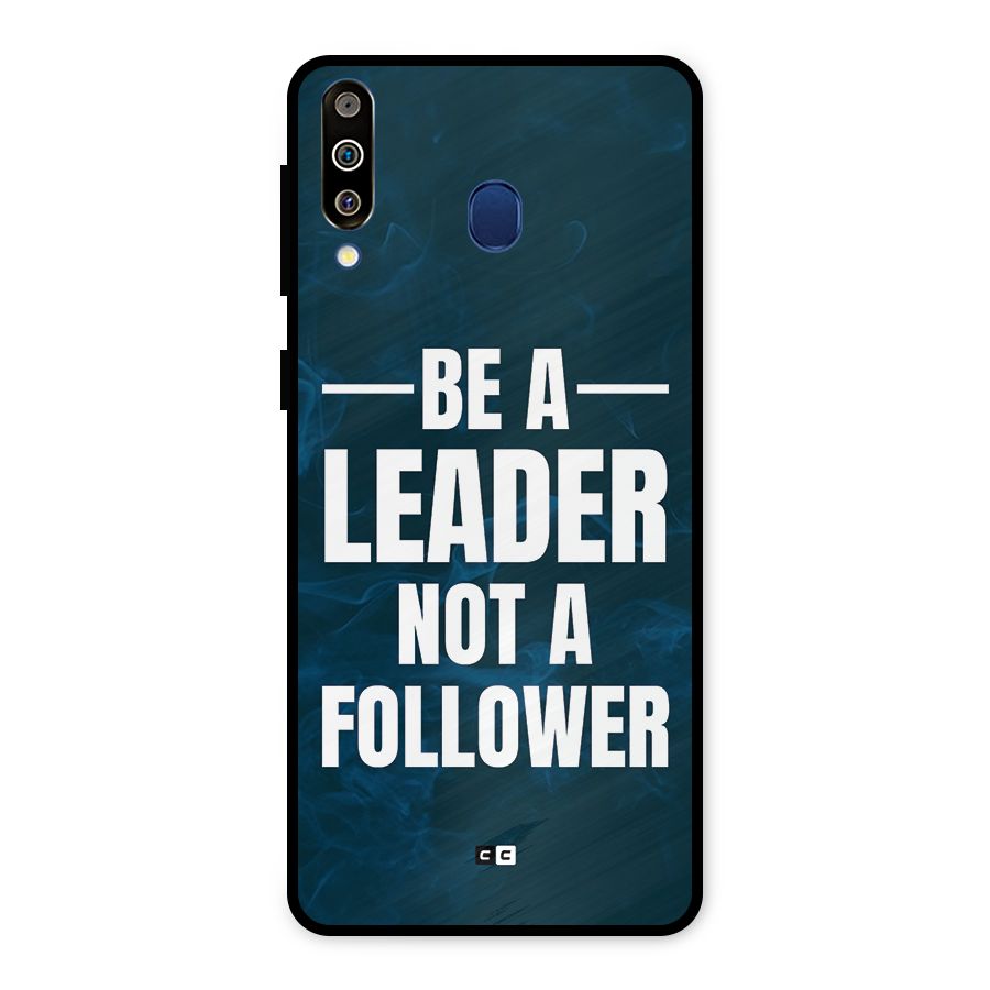 Be A Leader Metal Back Case for Galaxy M30