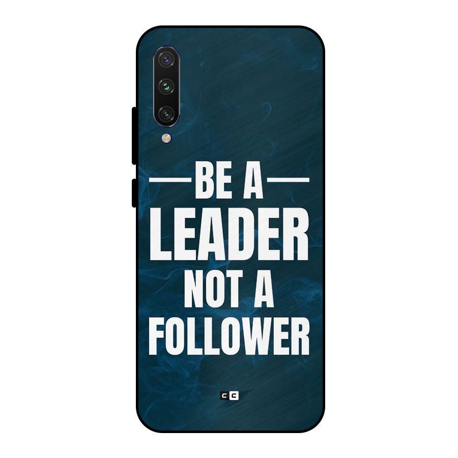 Be A Leader Metal Back Case for Mi A3