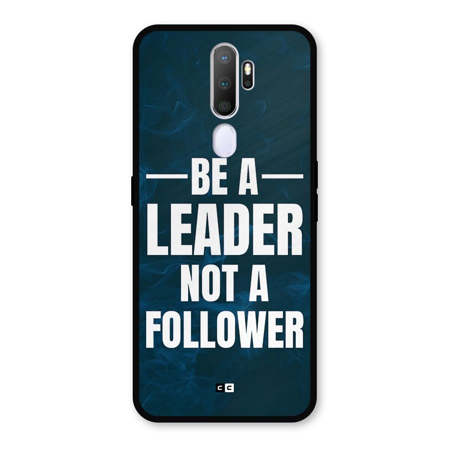 Be A Leader Metal Back Case for Oppo A9 (2020)
