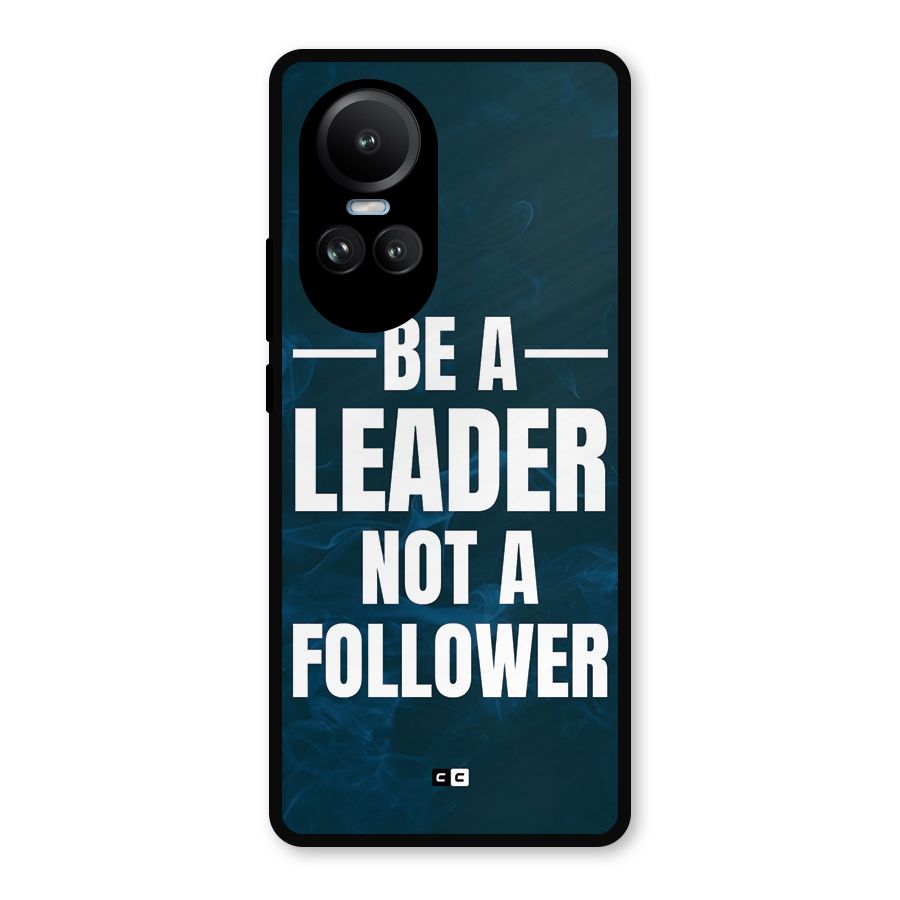 Be A Leader Metal Back Case for Oppo Reno10 Pro