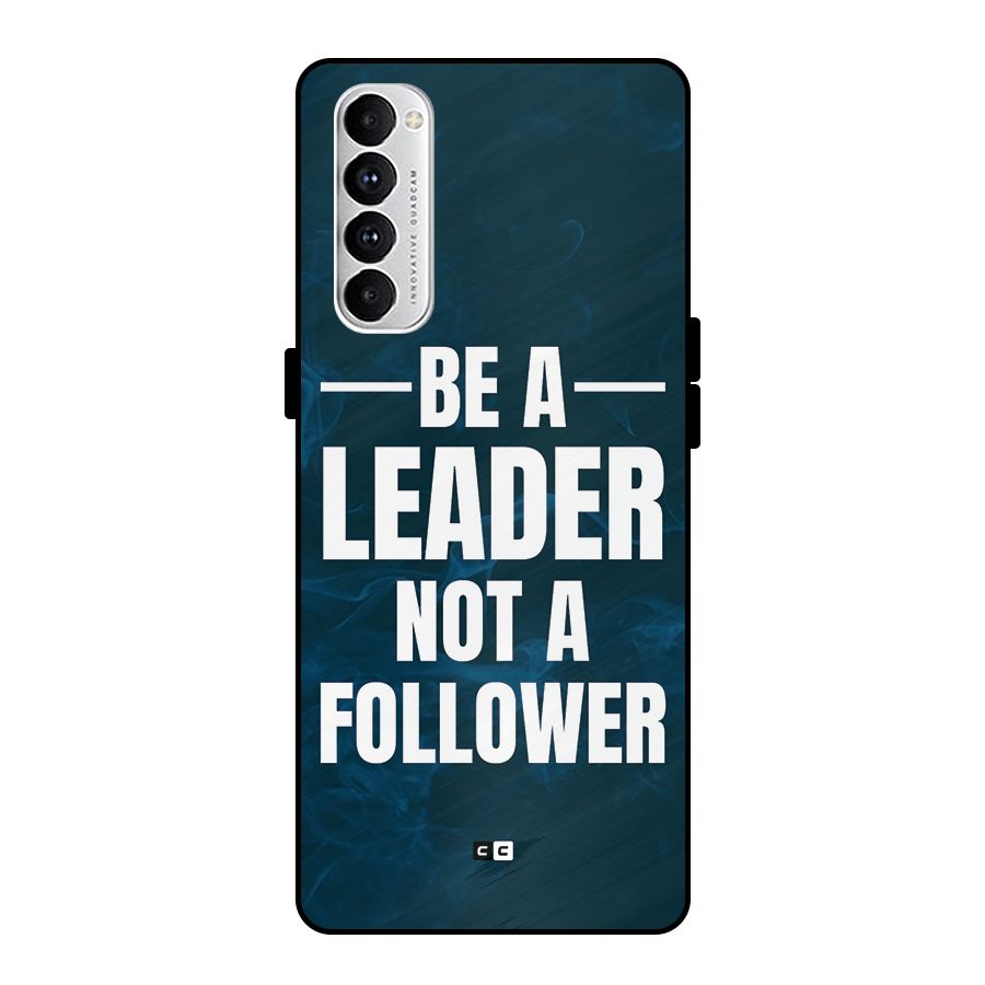 Be A Leader Metal Back Case for Oppo Reno4 Pro