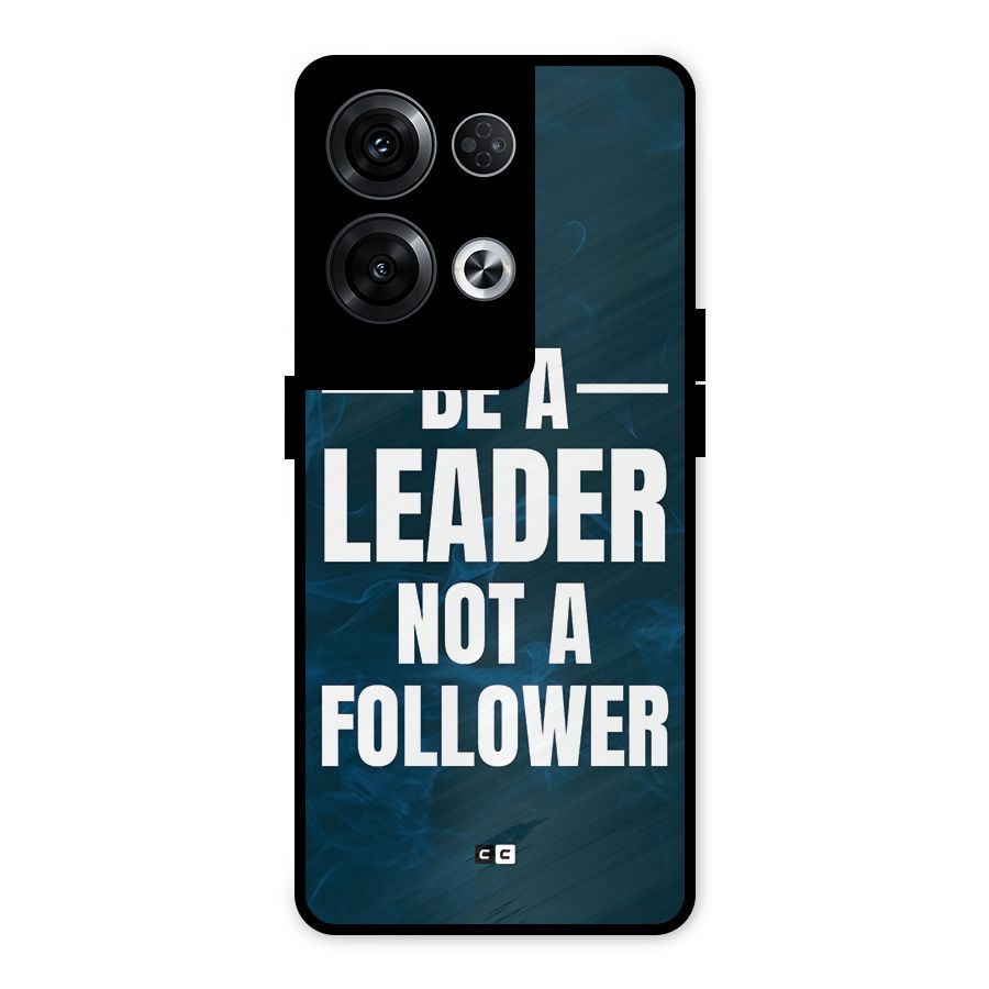 Be A Leader Metal Back Case for Oppo Reno8 Pro 5G