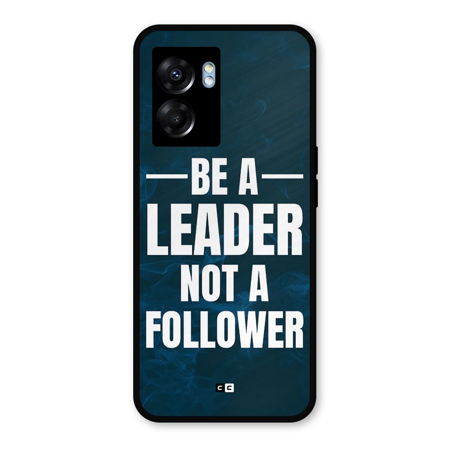 Be A Leader Metal Back Case for Realme Narzo 50 5G