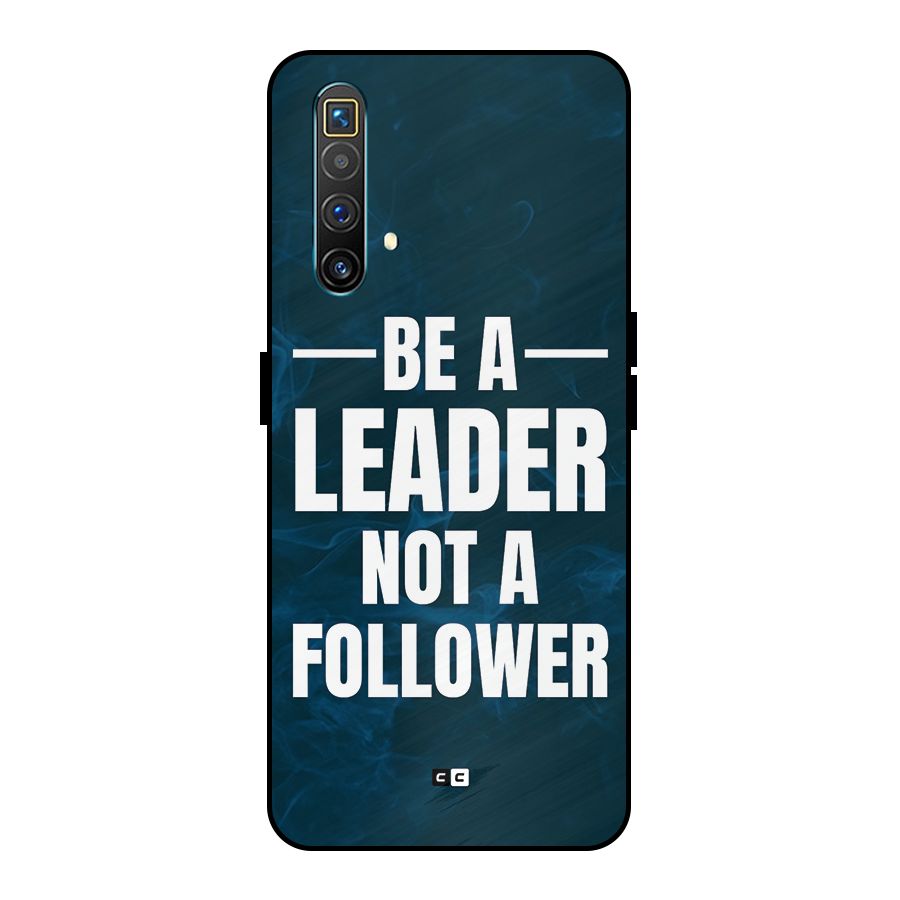Be A Leader Metal Back Case for Realme X3