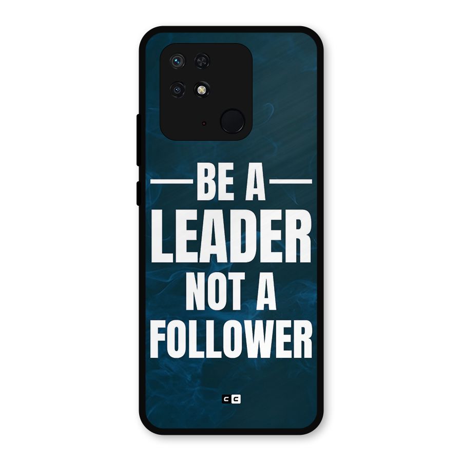 Be A Leader Metal Back Case for Redmi 10 Power