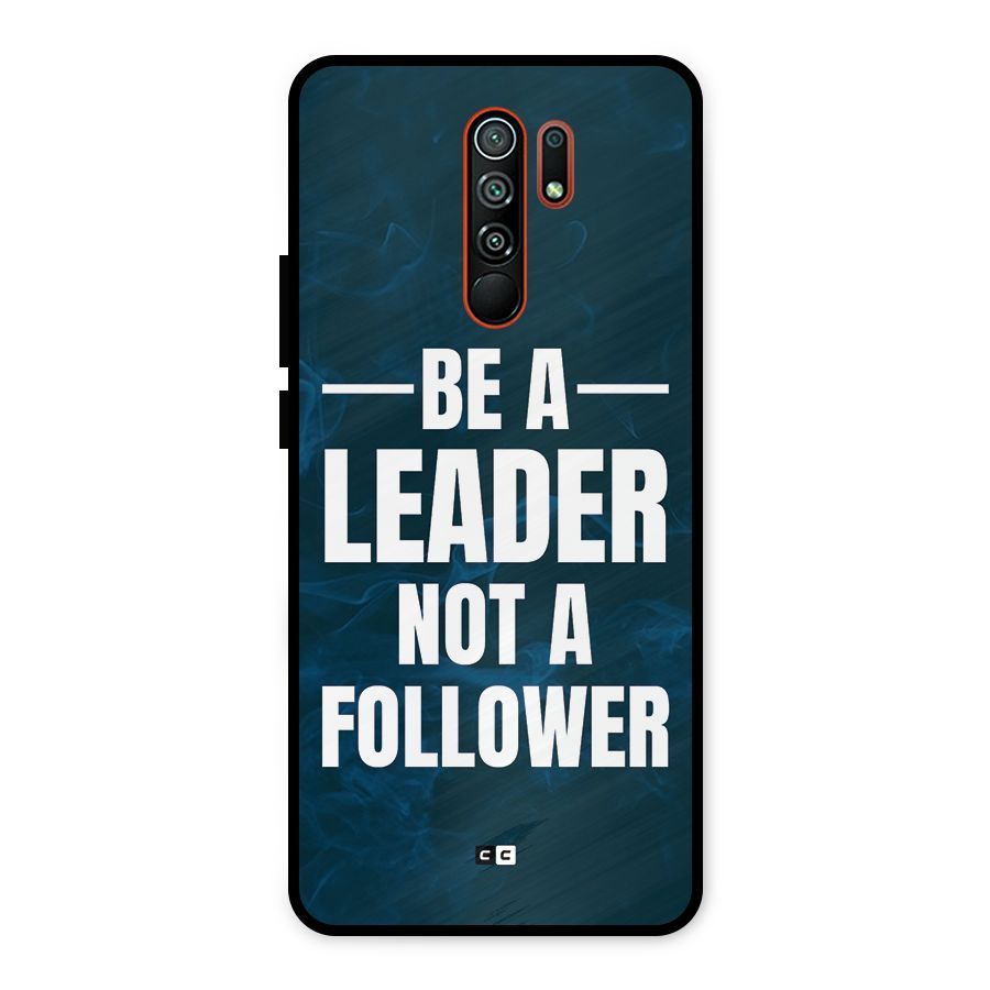 Be A Leader Metal Back Case for Redmi 9 Prime