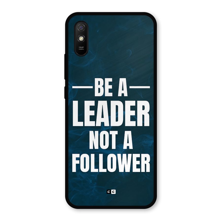 Be A Leader Metal Back Case for Redmi 9a