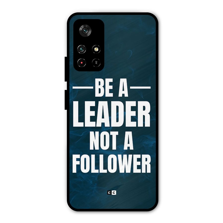 Be A Leader Metal Back Case for Redmi Note 11T 5G