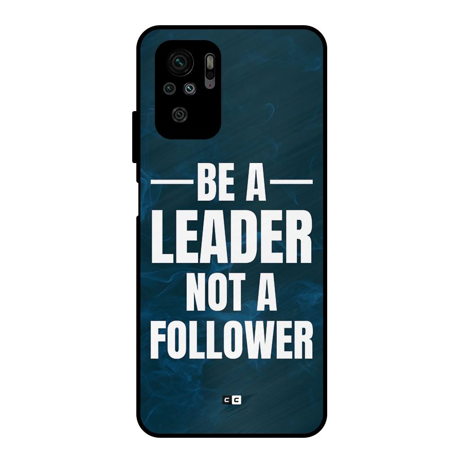 Be A Leader Metal Back Case for Redmi Note 11 SE