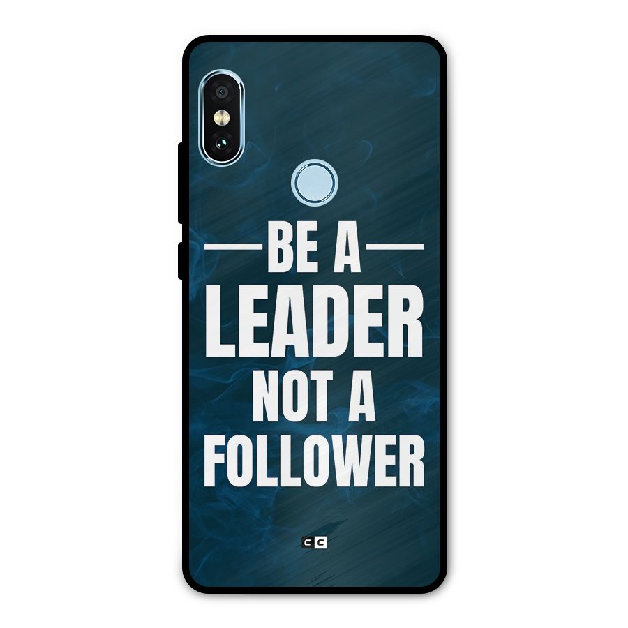 Be A Leader Metal Back Case for Redmi Note 5 Pro