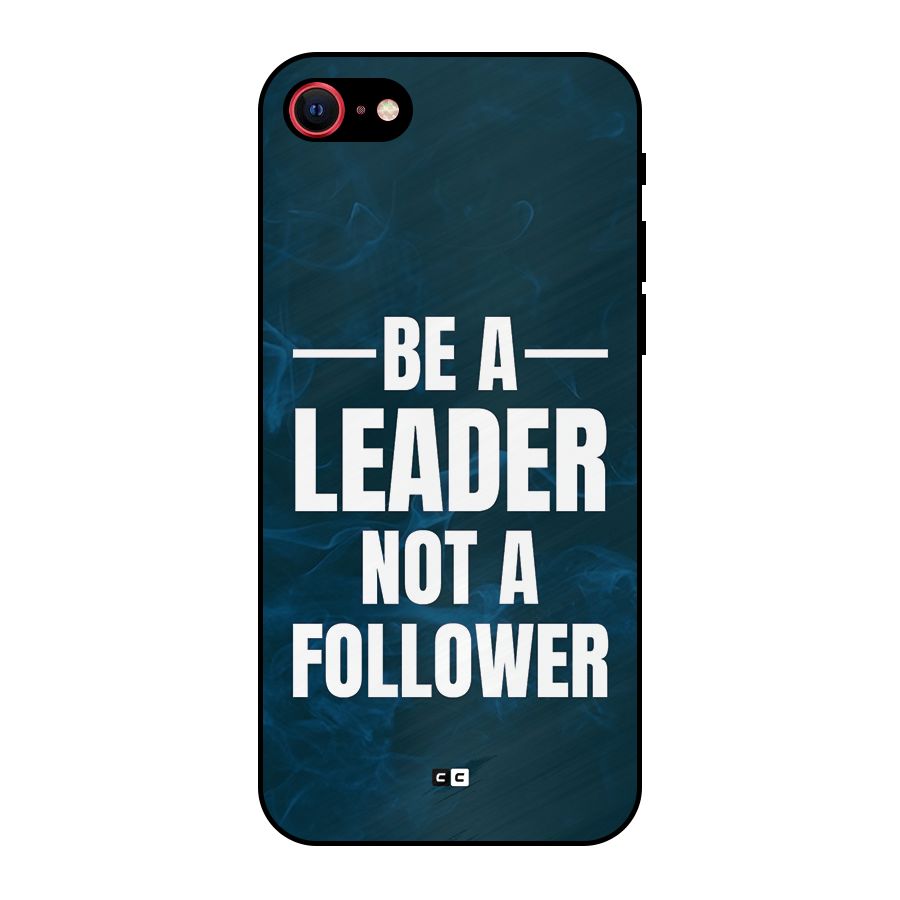 Be A Leader Metal Back Case for iPhone SE 2022