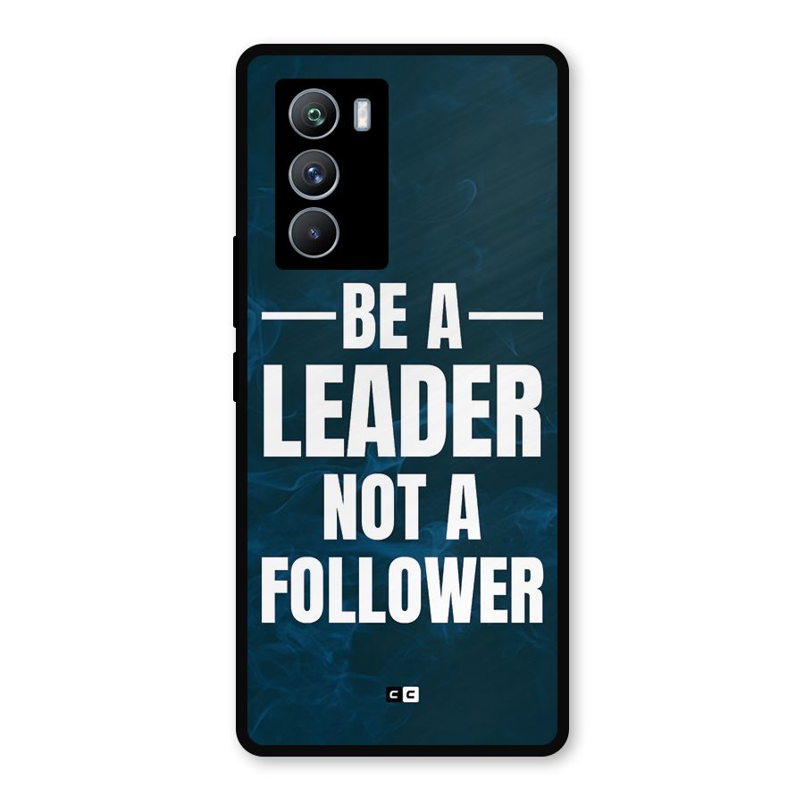 Be A Leader Metal Back Case for iQOO 9 SE