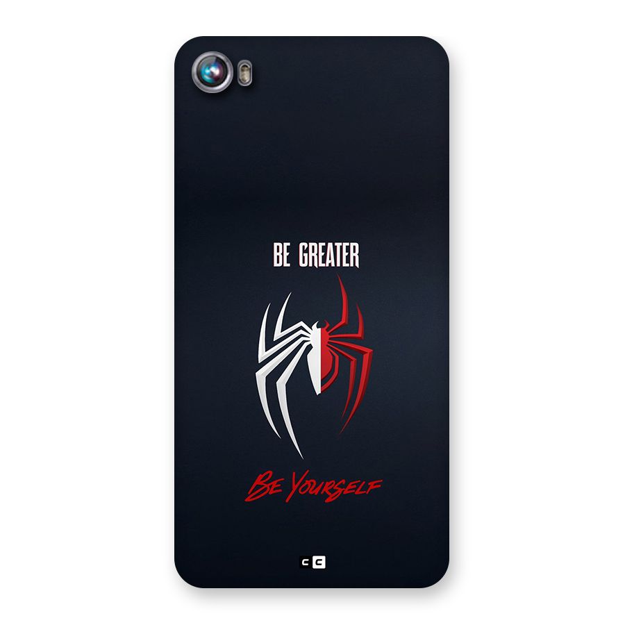 Be Greater Back Case for Canvas Fire 4 (A107)