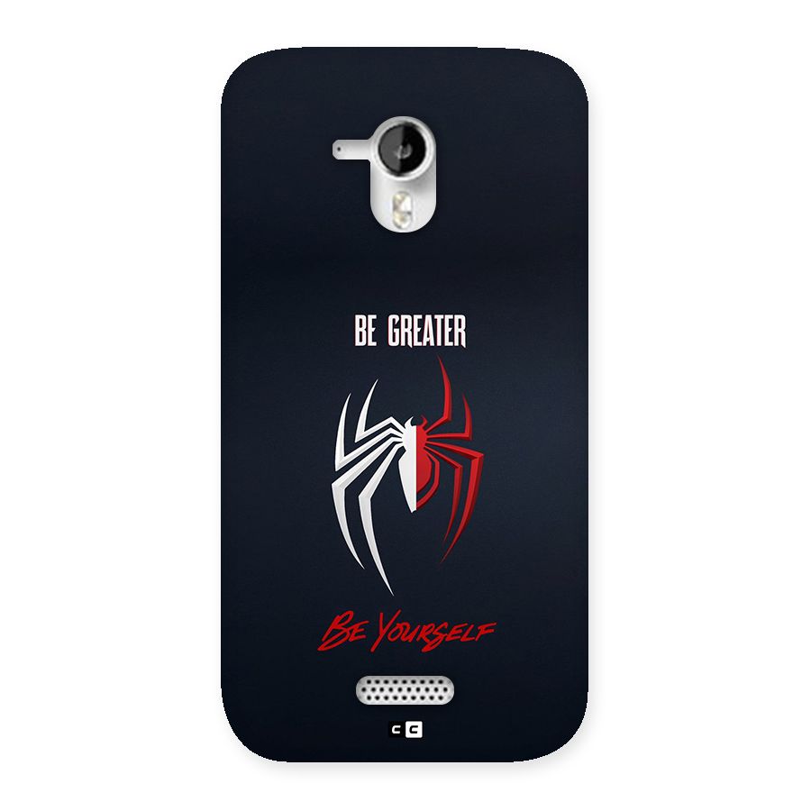 Be Greater Back Case for Canvas HD A116