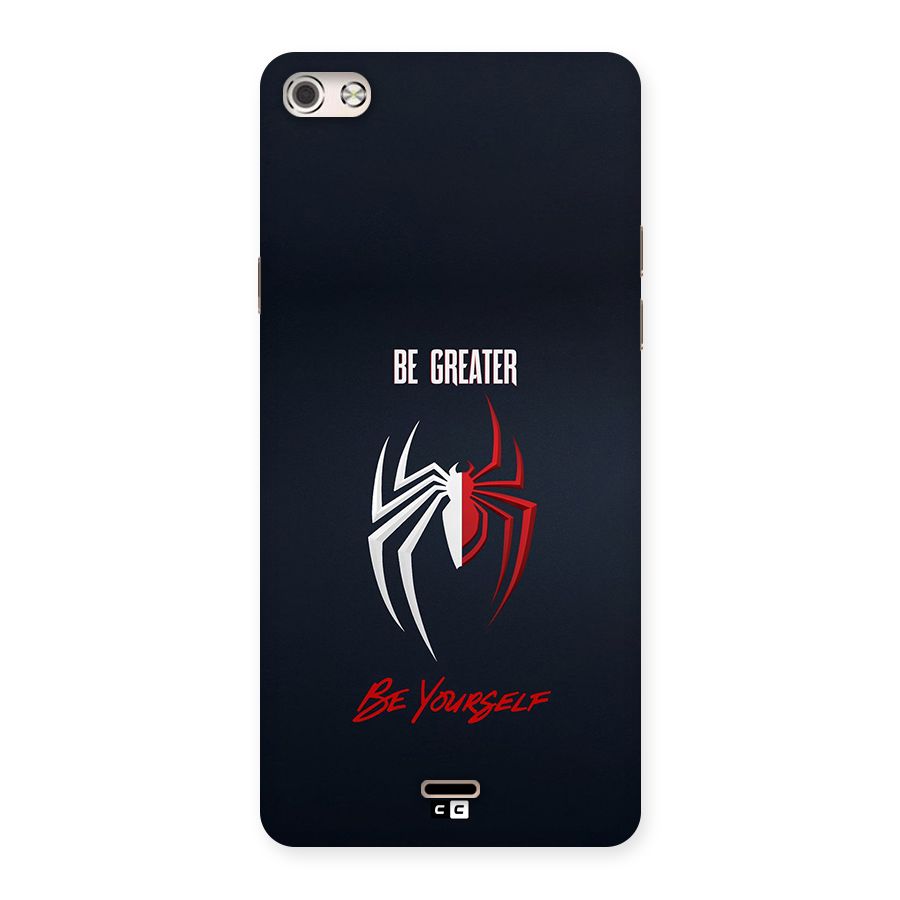 Be Greater Back Case for Canvas Silver 5