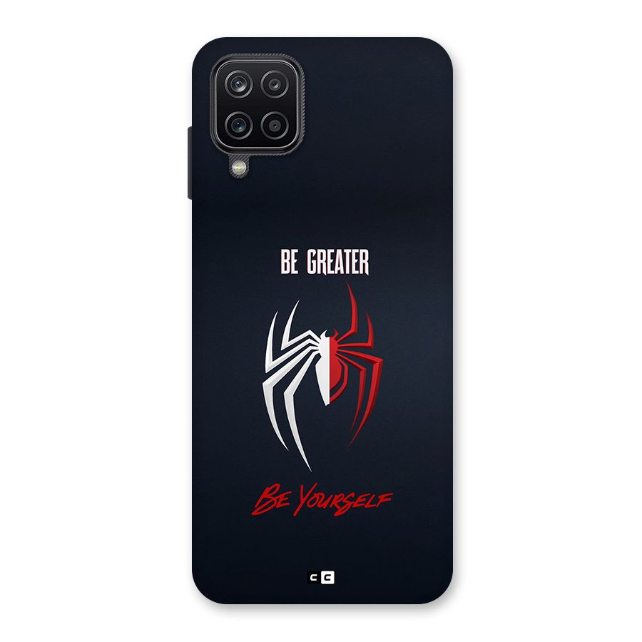 Be Greater Back Case for Galaxy A12
