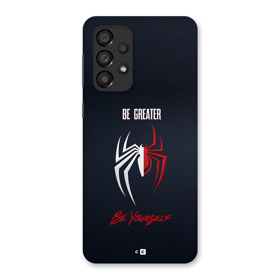 Be Greater Back Case for Galaxy A33 5G