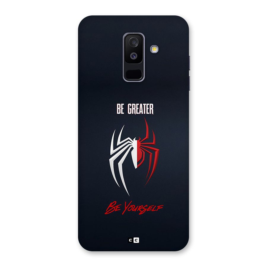 Be Greater Back Case for Galaxy A6 Plus