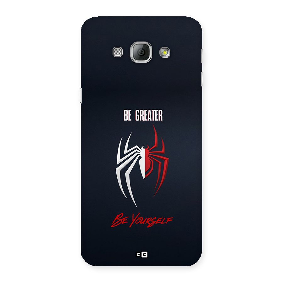 Be Greater Back Case for Galaxy A8