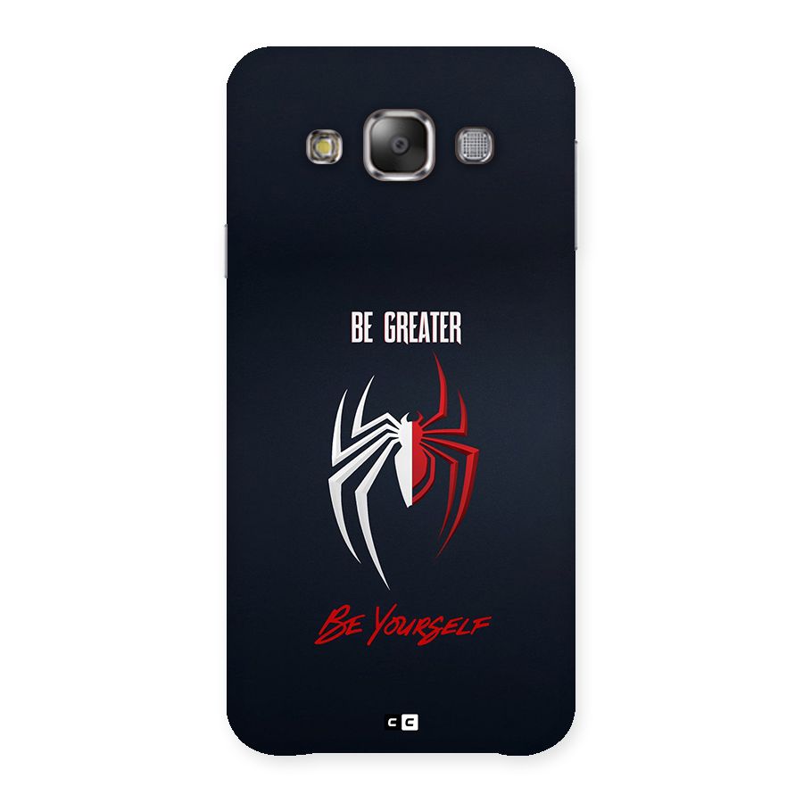 Be Greater Back Case for Galaxy E7
