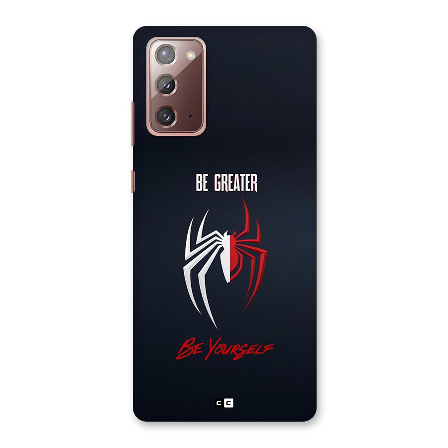 Be Greater Back Case for Galaxy Note 20