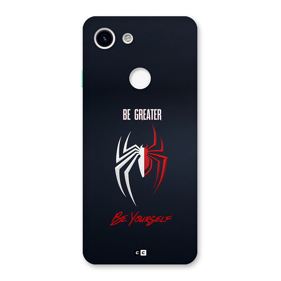 Be Greater Back Case for Google Pixel 3
