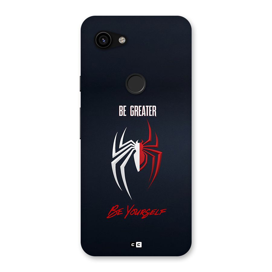 Be Greater Back Case for Google Pixel 3a