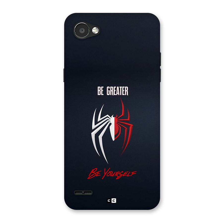 Be Greater Back Case for LG Q6