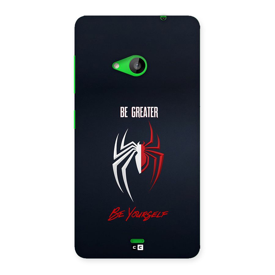 Be Greater Back Case for Lumia 535