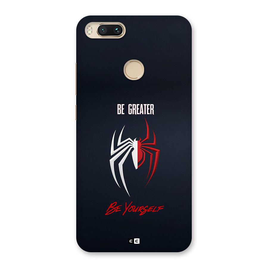 Be Greater Back Case for Mi A1