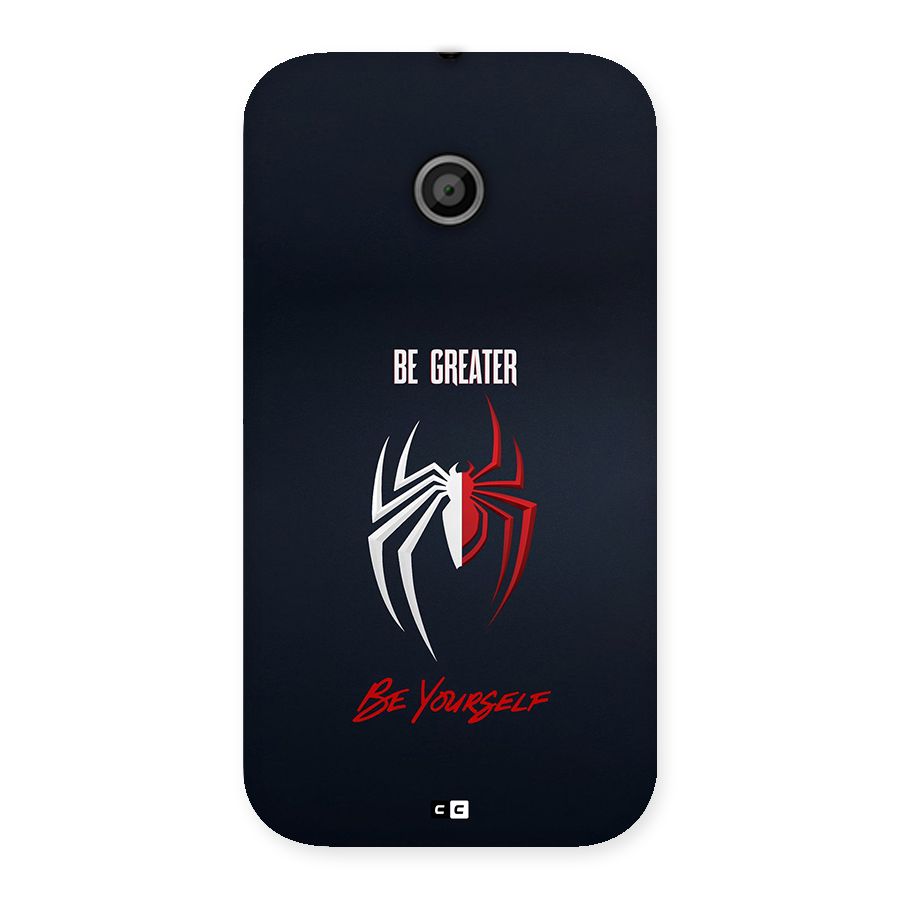 Be Greater Back Case for Moto E