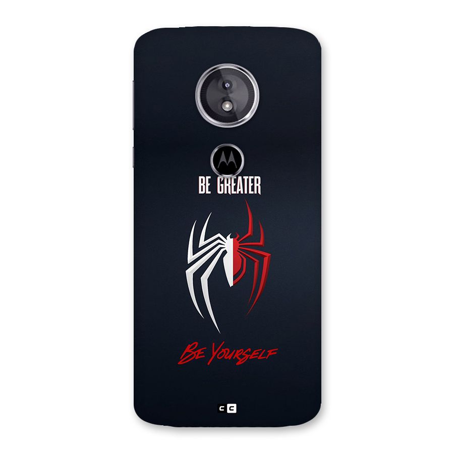 Be Greater Back Case for Moto E5