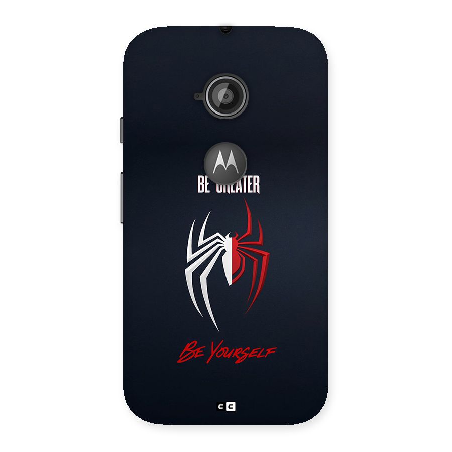 Be Greater Back Case for Moto E 2nd Gen