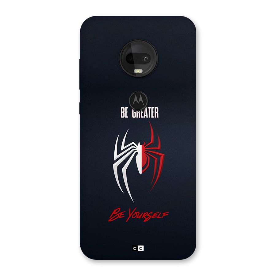 Be Greater Back Case for Moto G7