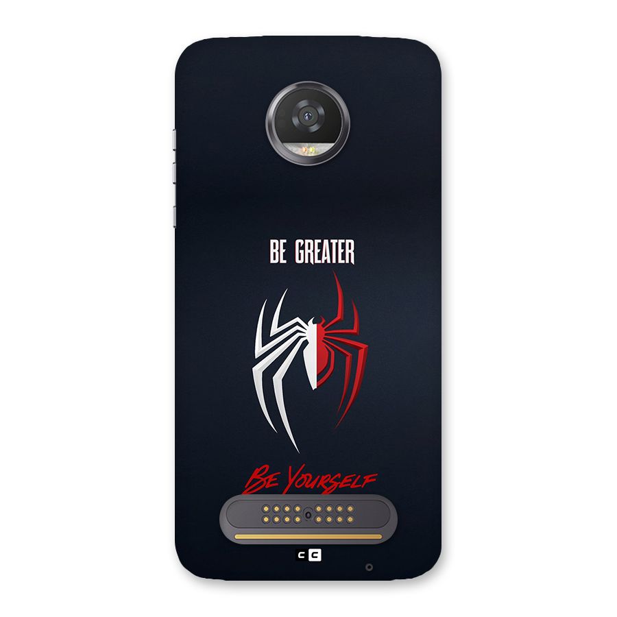 Be Greater Back Case for Moto Z2 Play