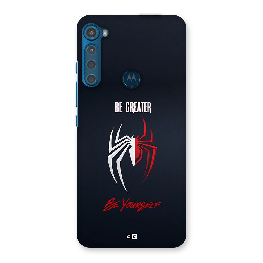 Be Greater Back Case for Motorola One Fusion Plus