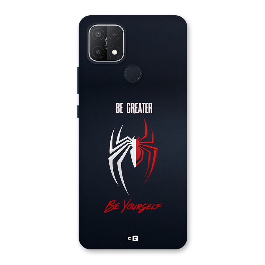 Be Greater Back Case for Oppo A15s