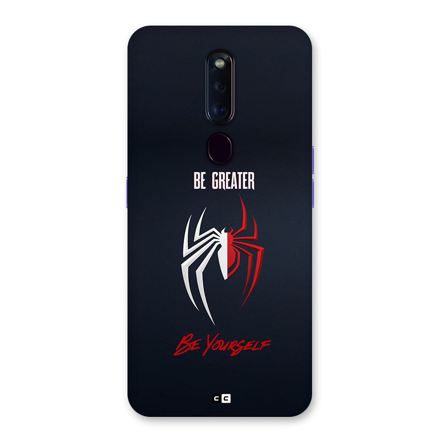 Be Greater Back Case for Oppo F11 Pro
