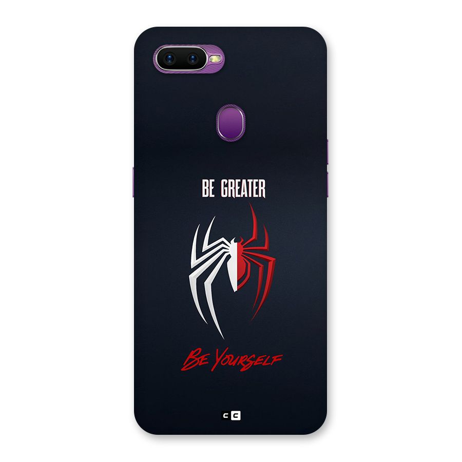 Be Greater Back Case for Oppo F9
