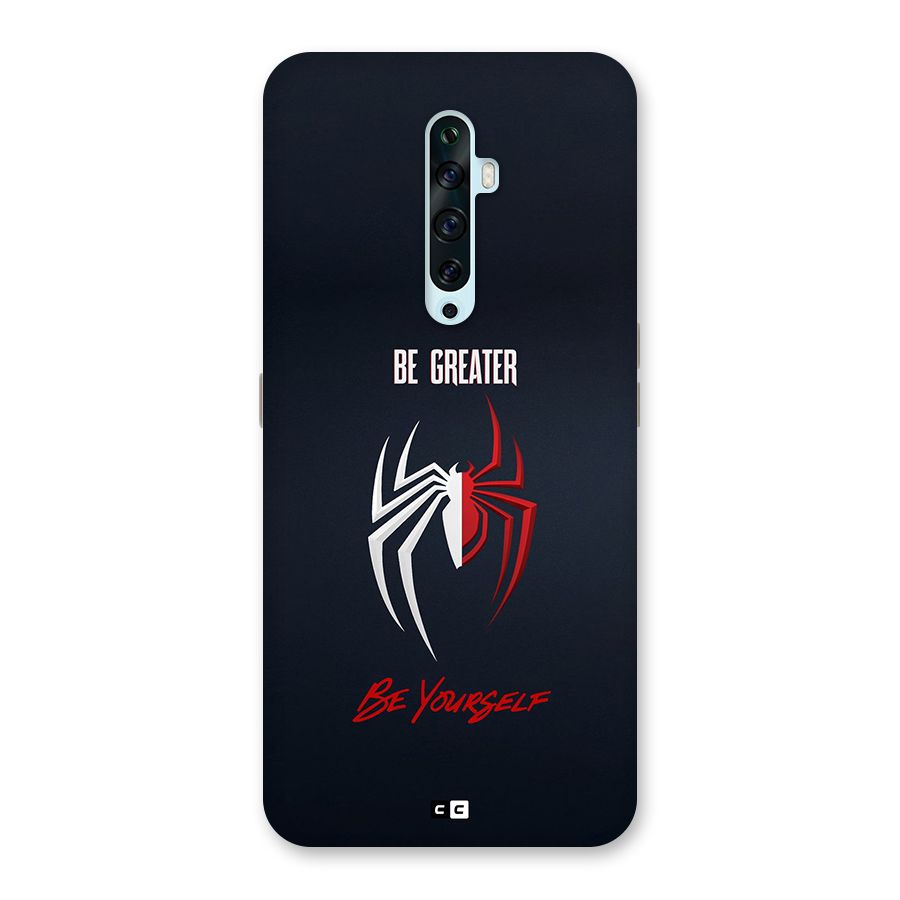 Be Greater Back Case for Oppo Reno2 Z