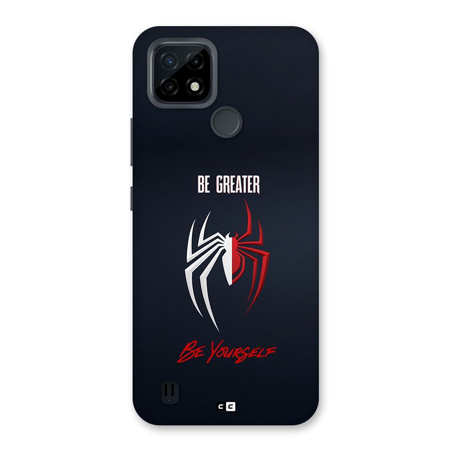 Be Greater Back Case for Realme C21