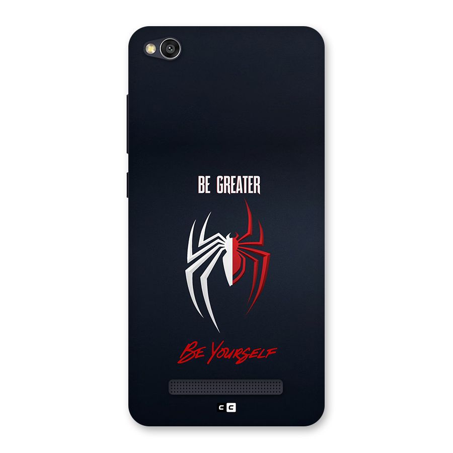 Be Greater Back Case for Redmi 4A